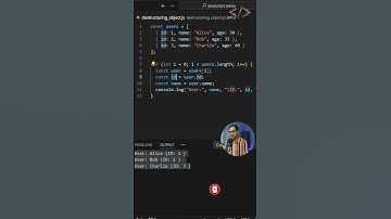🔍🔍 Unpacking Objects: Exploring Destructuring in JavaScript! 🔍🔍 #telugu #codewithkg