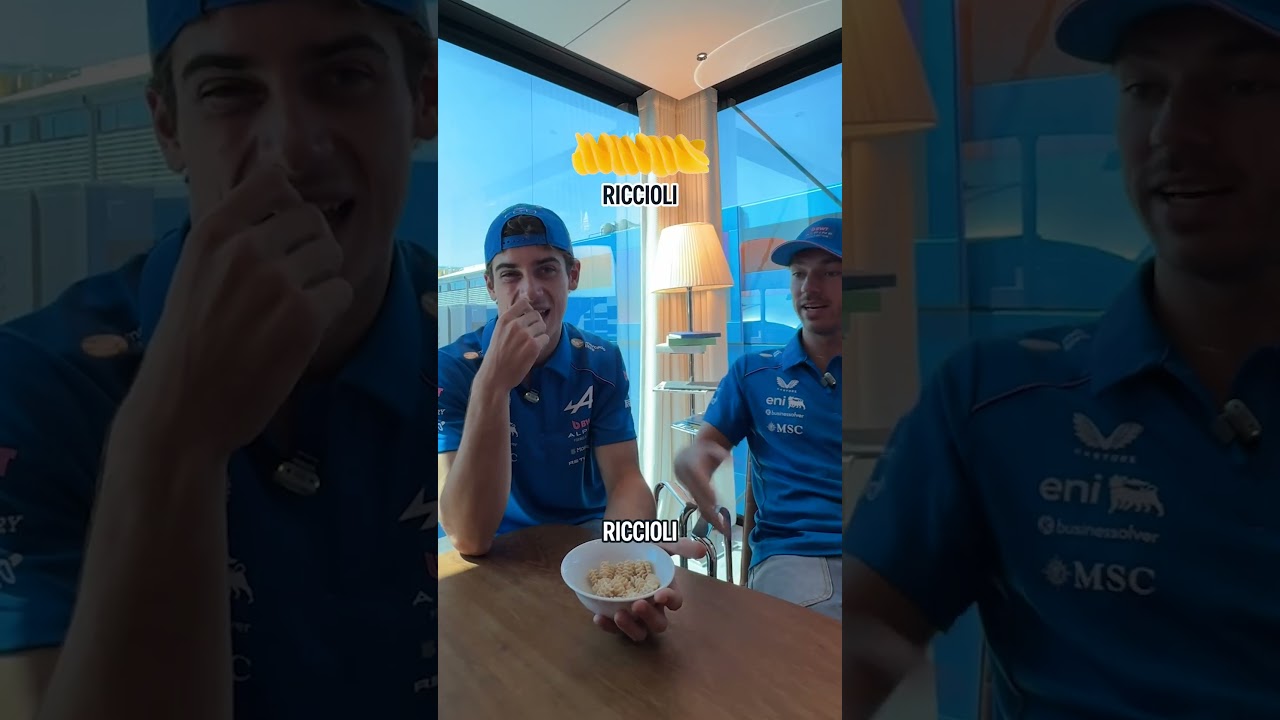 The PASTA NAME game in MONZA 🍝👀