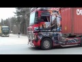 Geiler Renault Magnum rangiert (Lkwvideo)