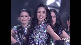 penuh ekspresi kaget..momen pengumuman top 20 Miss Mega Bintang Indonesia 2024