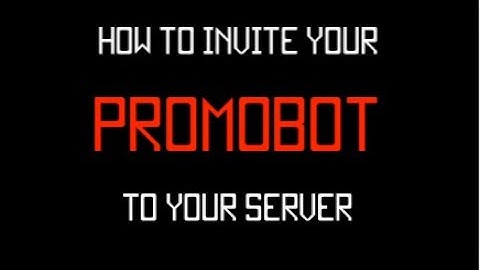 Hwo to Invite your Bot to your server and put it in a private Channel