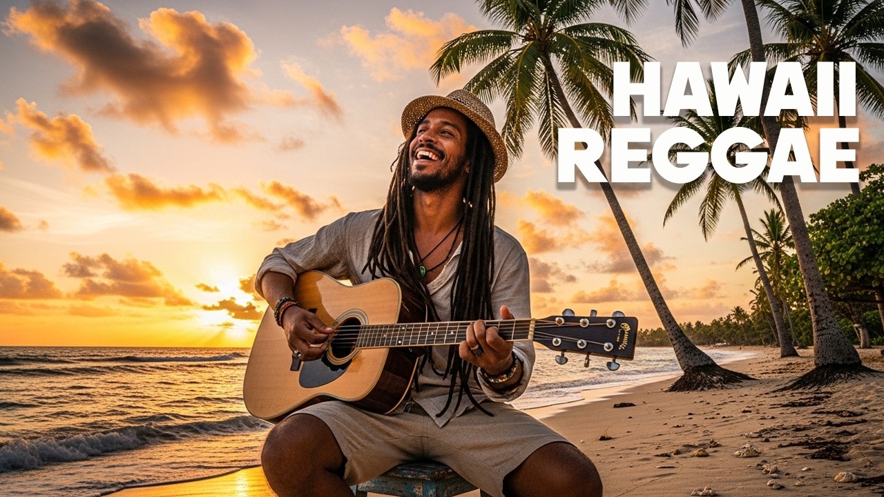 🌴 Hawaiian Reggae Vibes – Tropical Chill Music for Relaxation & Joy 🌞