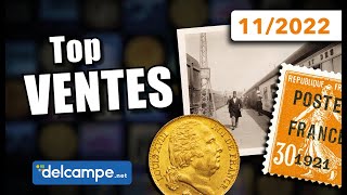 Top sales on Delcampe (November 2022) | The collectables of the marketplace