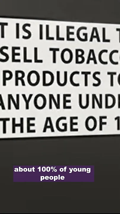 The underage sales issue the UK is facing right now (John Herriman - CEO) #shorts