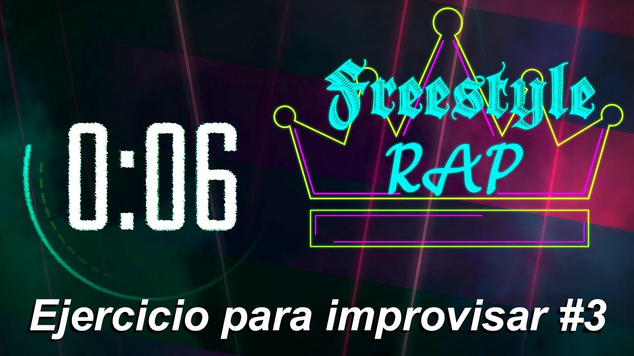 Base de Rap con palabras para IMPROVISAR 3🎇 Ejercicio Entrena Tu Freestyle YouTube Base de Rap con palabras para IMPROVISAR 3🎇 Ejercicio Entrena Tu Freestyle YouTube