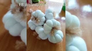 EP.219 : Garlic (กระเทียม) How to make nylon flower by ployandpoom #craft #diy #nylon #งานฝีมือ