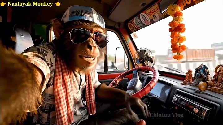 Ai Naalayak Monkey Vlog 😂 | Funny Monkey Video Realistic Monkey Vlog #veo3 #bablu @BandarApnaDost