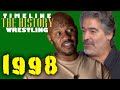 Timeline wrestling  1998  vince russo wwf  new jack ecw