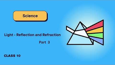 Light - Reflection and refraction - Part 3