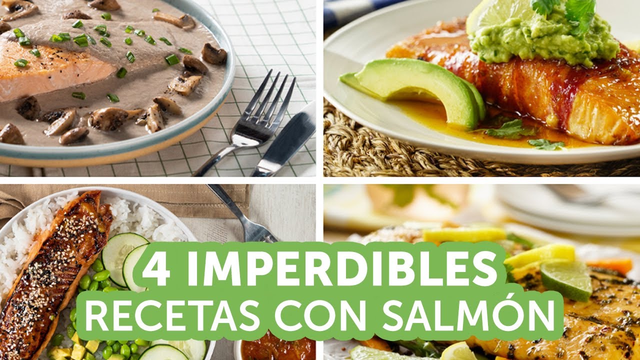 4 imperdibles recetas con salmón | Kiwilimón