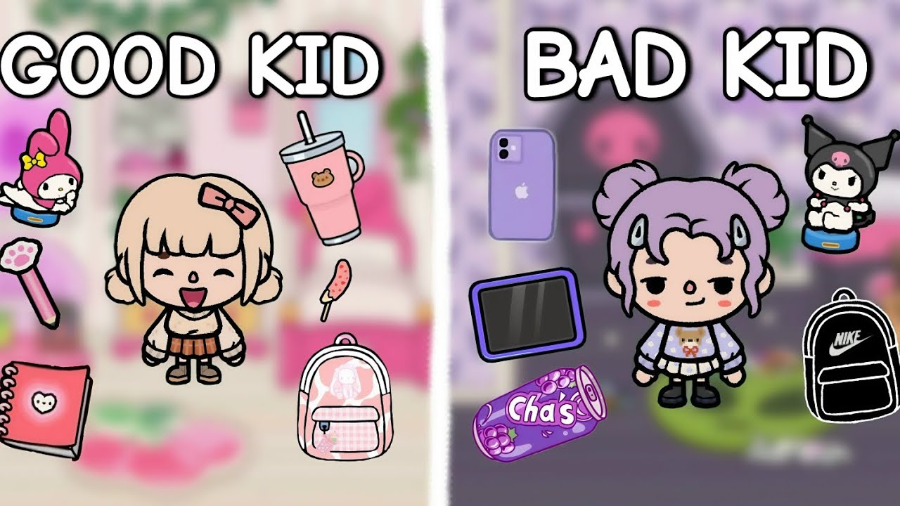 Хороший ребёнок против плохого ребёнка (история жизни Toca) IIToca Stramll