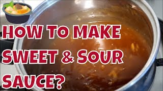 SWEET AND SOUR SAUCE - SECRET RECIPE