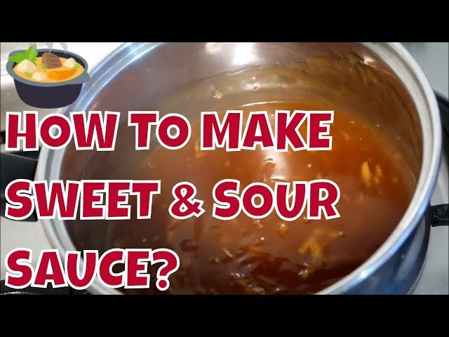 SWEET AND SOUR SAUCE - SECRET RECIPE class=