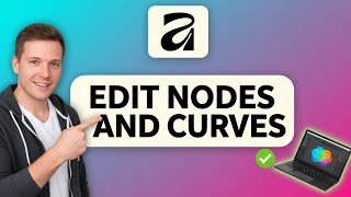 How to EDIT NODES AND CURVES in Affinity Studio (Step by Step)