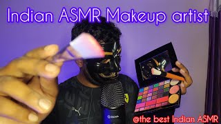 INDIAN ASMR Makeup artist Doing your makeup 💄