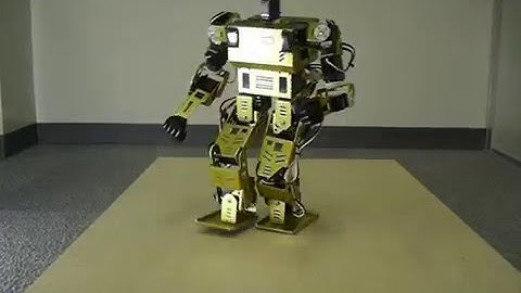 人型ロボットの歩行 Walking of a Humanoid Robot