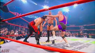 Kurt Angle vs. AJ Styles vs. Sting vs. Matt Morgan vs. Hernandez - No Surrender 2009 Highlights