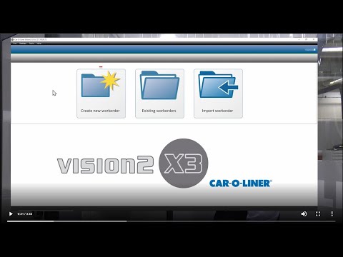 Car-O-Tronic Vision2 Tutorial - 1 Workorder