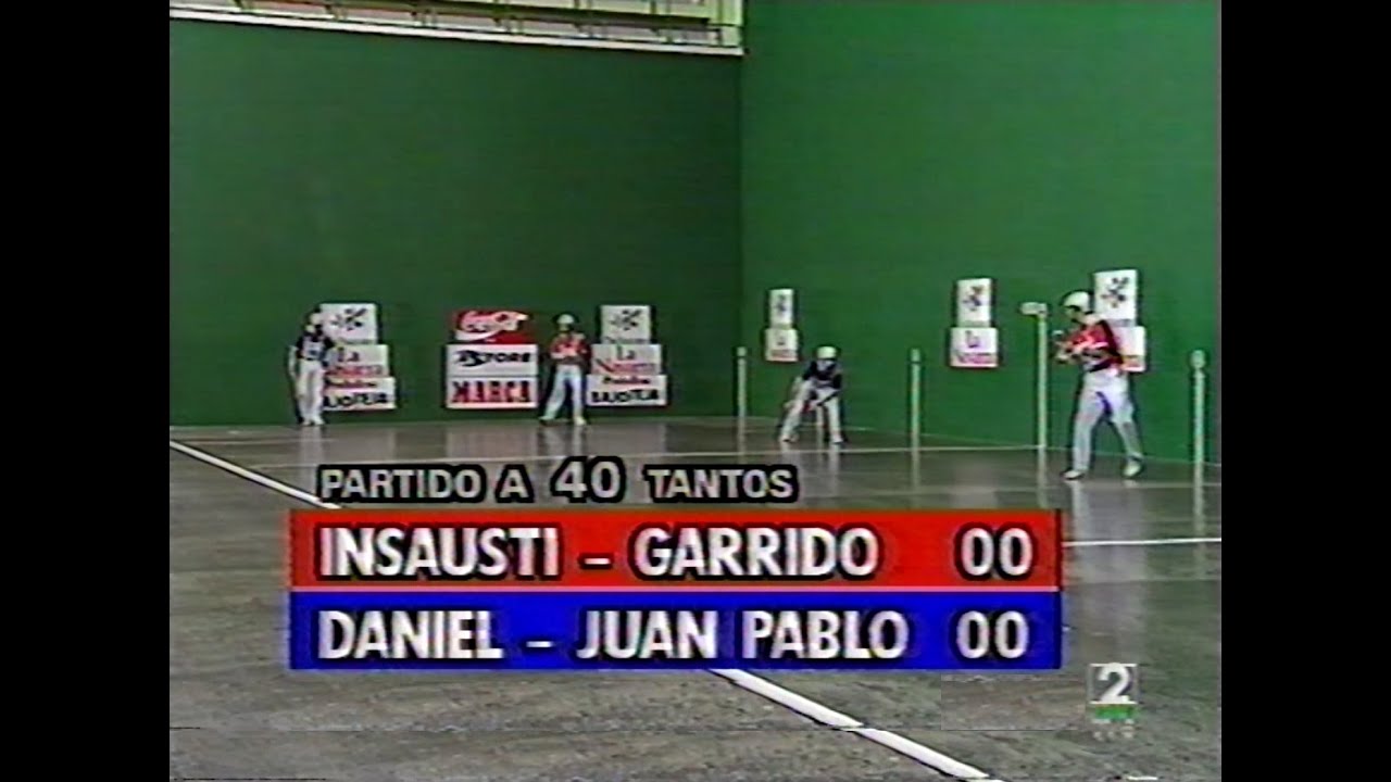 INSAUSTI - GARRIDO vs DANIEL - JUAN PABLO (Atano III · 1995) Pala corta