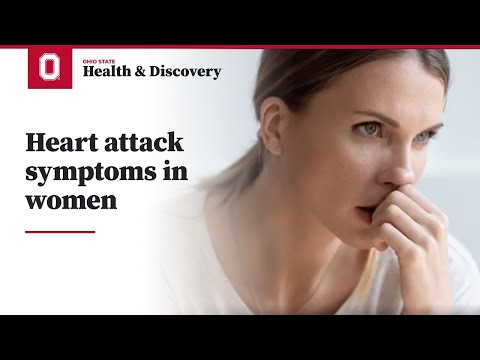 Heart attack symptoms in women | Ohio State Medical Center