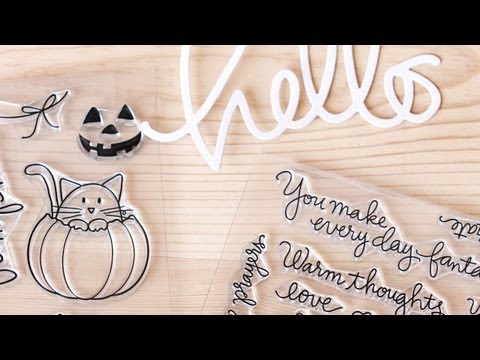NEW stamps & dies that I designed! :)