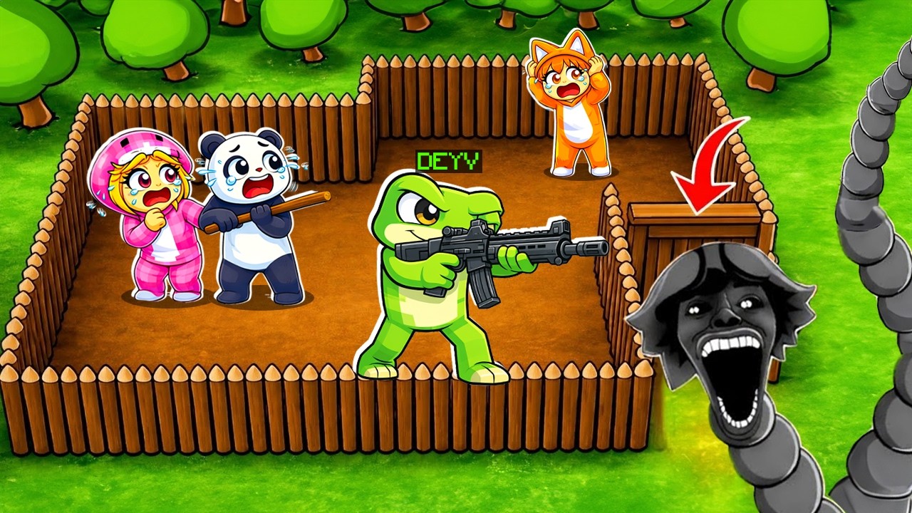 BRONIMY BAZĘ PRZED 67 KID w Roblox!