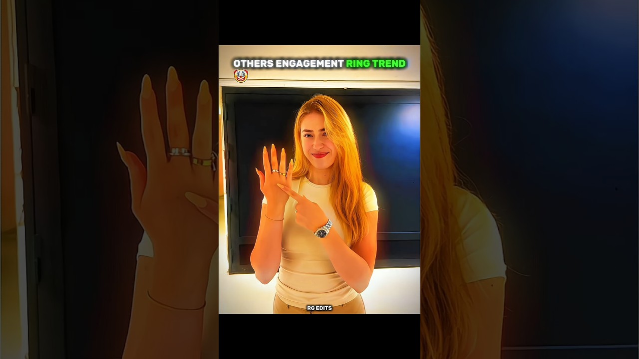 Others engagement ring trend vs this one 🔥💀