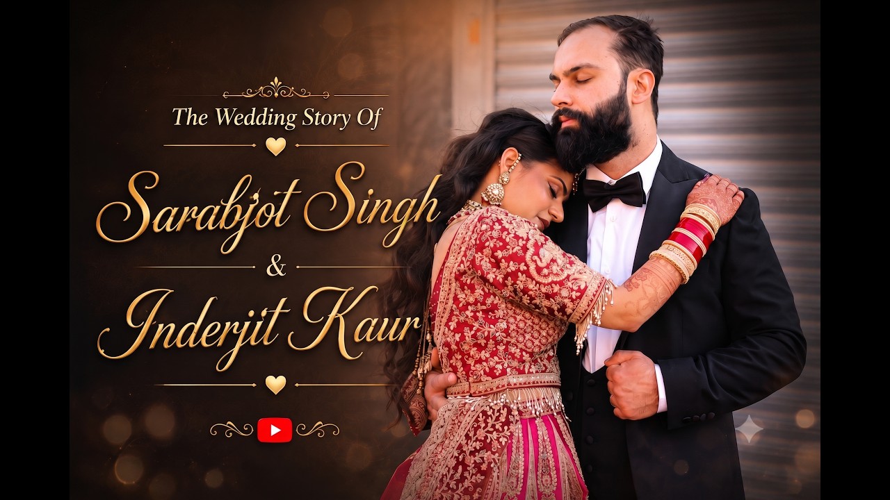 The Wedding Story Of Sarabjot Singh & Inderjit Kaur LENS MASTERS PHOTOGRAPHY ~ SOUTHALL~LONDON~UK