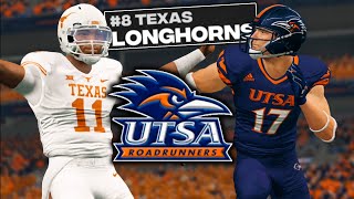 UTSA de retour à domicile pour affronter le n°8 Texas - La dynastie revisitée du football univers... screenshot 1