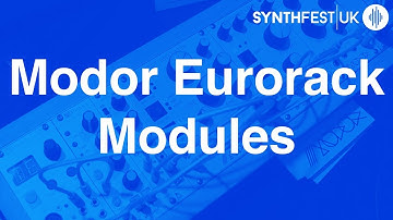 Modor Noisy Oscillator, Comb Filter & Formant Filter // Synthfest 2018
