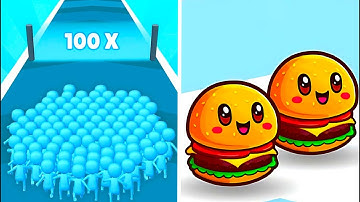 Count Masters Vs Food Run 🍔🍔🍔 Walkthrough All New Max Update Mobile Gameplay OG2358