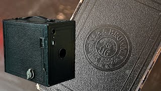 Vintage Kodak Brownie Camera - In Depth Look and Real Negatives Produced
