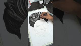 Sharukh Khan drawing ❤️ (part-1)#shorts #youtubeshorts #youtube #drawing #srk #artbyabhishek