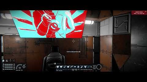 Space Engineers USG Ishimura Project 2 - Tram speed test