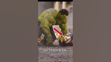 Hulk Catch Ironman Saving, thor hidden things #shorts #actionweb