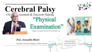 Cerebral Palsy Physical Exam | Phelps Test Adductor Longus Stretch Test Explained Orthopedic Lecture