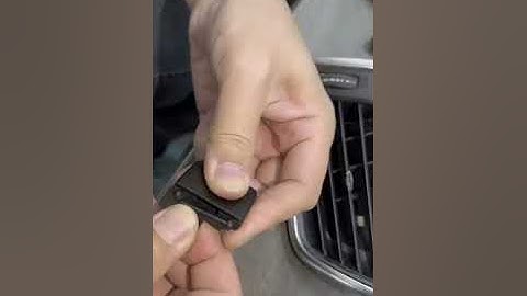 TTCR-II Front AC Vent Outlet Tab for Mercedes Benz W166 ML Class 2012-2015 GLE Class 2016-2019