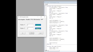Como comparar dos valores en visual Basic