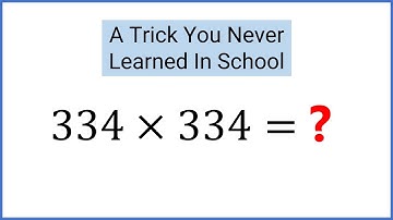 How to square very special numbers in your head
