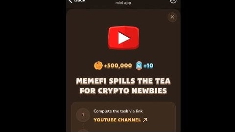 MemeFi YouTube video code today 6 September | MemeFi YouTube video secret code today | daily code