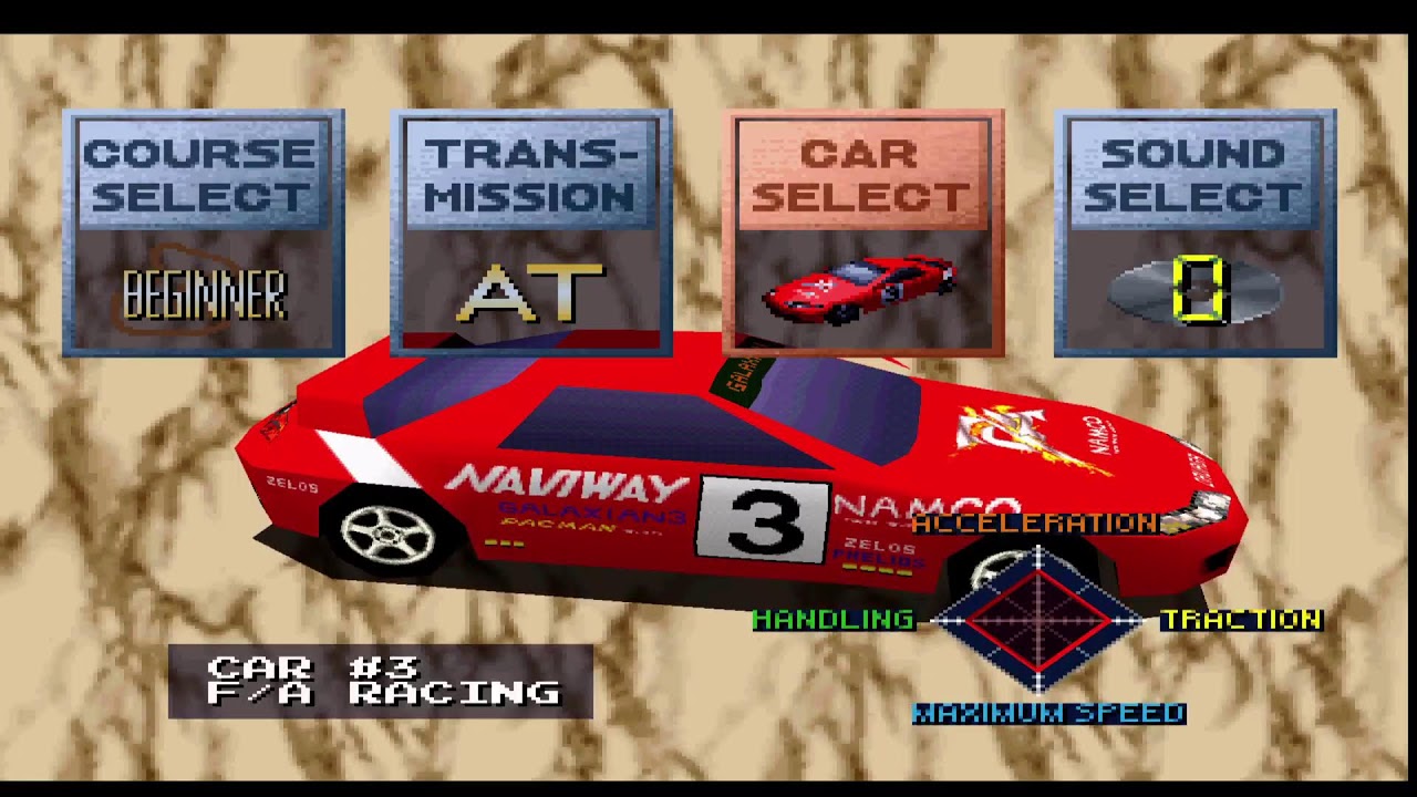 Ridge Racer 🚗 Ps1 Classic ( Completed + All Cars + Number 13 ) 🎮 Ps5 Pro 4K