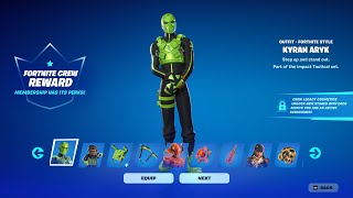 How To Get Kyran Aryk Crew Legacy Set Pack FREE In Fortnite! (Unlocked Lego Kyran Aryk & Pickaxe!)