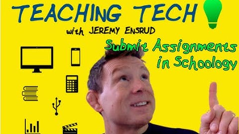 How to Submit Schoology Assignments with Notability
