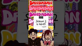 Dandadan season2 is here! The manga books available at Mangamon #dandadan #mangashorts #animeshorts