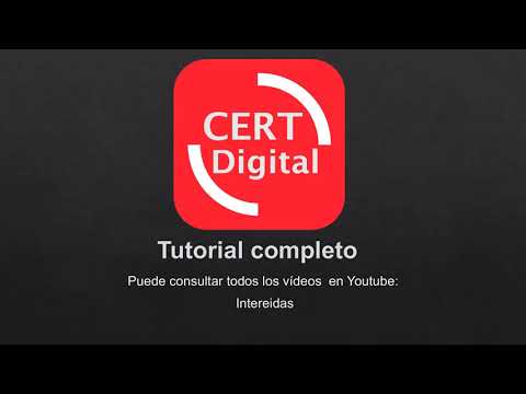 CERT Digital APP - Tutorial Completo