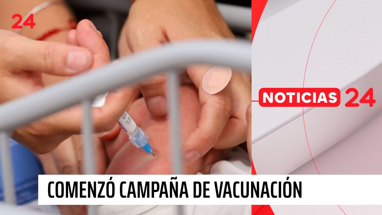 Comenzó campaña de vacunación | 24 Horas TVN Chile
