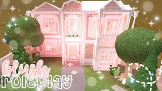 Blush Roleplay Home Bloxburg Speedbuild Averyxblossom