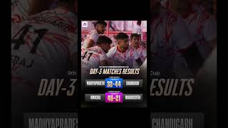 Day 3 begins with a bang! 💣🔥Chandigarh &amp; Himachal register massive victories 👏🏽🏆