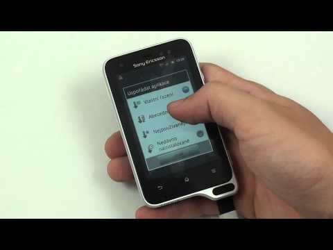 Sony Ericsson Xperia Active - OS Android 2.3 Gingerbread