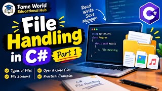 File Handling in C# | Practical Tutorial with Examples | Part 1 | C# Programming  